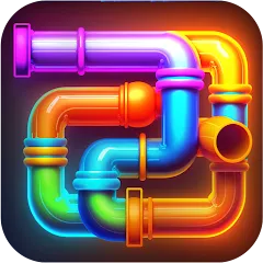 Скачать Pipe Puzzle Connect (Пайп Пазл Коннект) [МОД: Много денег, Монет и Все открыто] | Взлом Pipe Puzzle Connect на Андроид