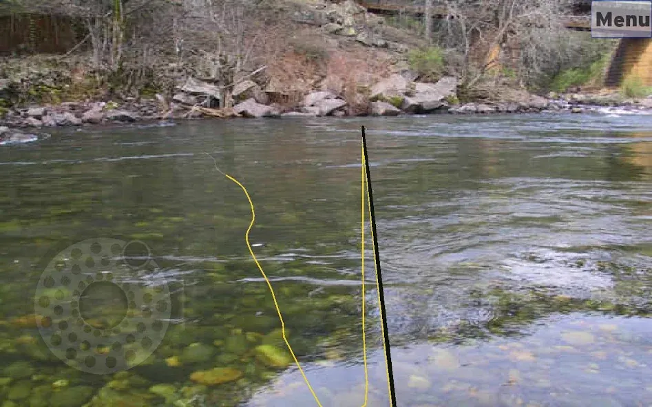Fly Fishing Simulator (Флай Фишинг Симулятор) [МОД: Меню, Бесконечные монеты и Открытые уровни] Screenshot 1