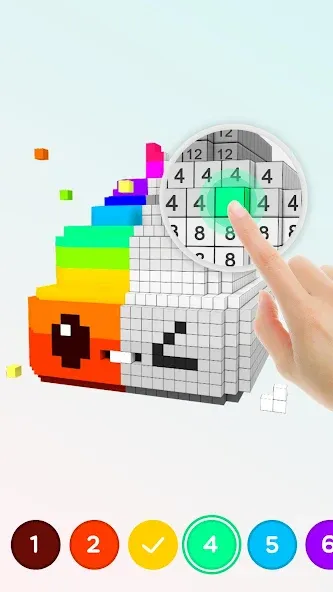 Pixel.ly 3D [МОД: Деньги, Монеты и Меню MOD] Screenshot 2