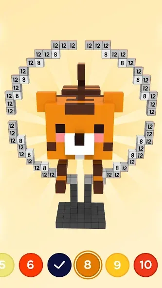 Pixel.ly 3D [МОД: Деньги, Монеты и Меню MOD] Screenshot 4