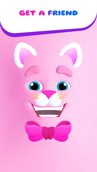 My Talking Slimy: Cat Friends (Май Токинг Слайми) [МОД: Деньги, Монеты и Меню MOD] Screenshot 1
