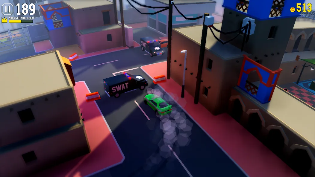 Reckless Getaway 2: Car Chase (Реклесс Гетавей 2) [МОД: Меню, Бесконечные монеты и Открытые уровни] Screenshot 5