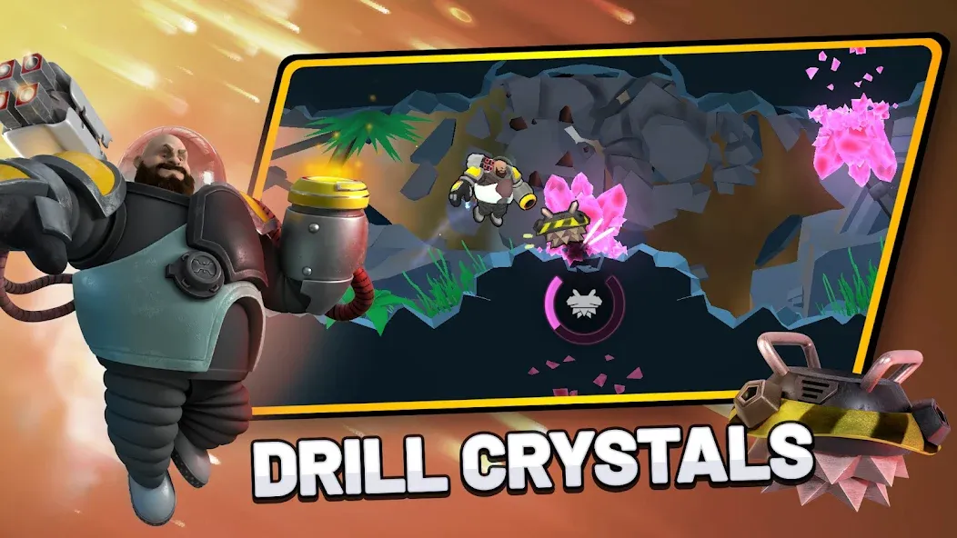Drill Wars (Дрилл Ворс) [МОД: Много монет, Открытые уровни и Мега MOD] Screenshot 2