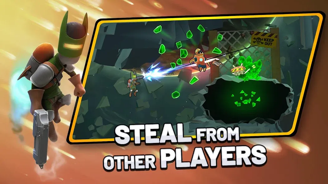 Drill Wars (Дрилл Ворс) [МОД: Много монет, Открытые уровни и Мега MOD] Screenshot 3