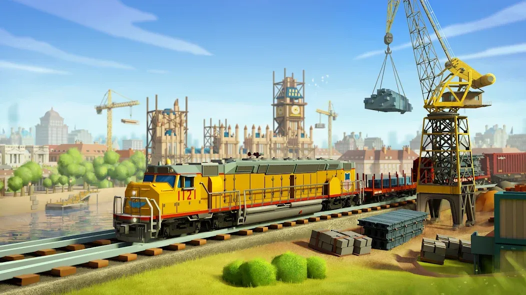 Train Station 2: Rail Tycoon (Трейн Стейшн 2) [МОД: Много монет, Открытые уровни и Мега MOD] Screenshot 3