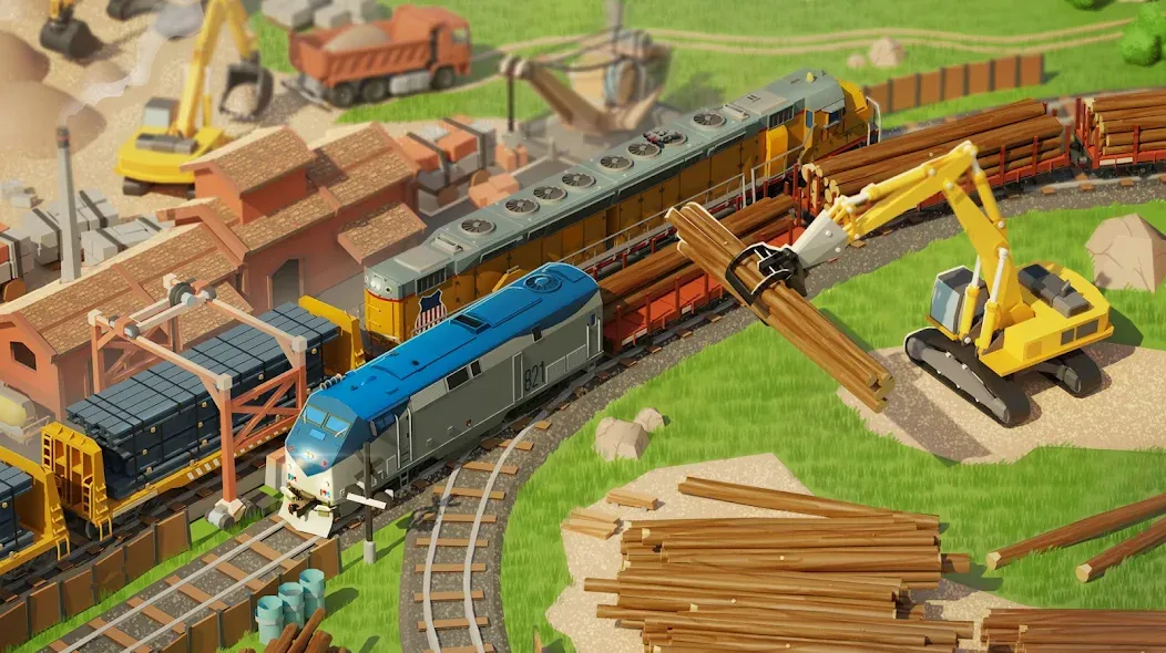 Train Station 2: Rail Tycoon (Трейн Стейшн 2) [МОД: Много монет, Открытые уровни и Мега MOD] Screenshot 4