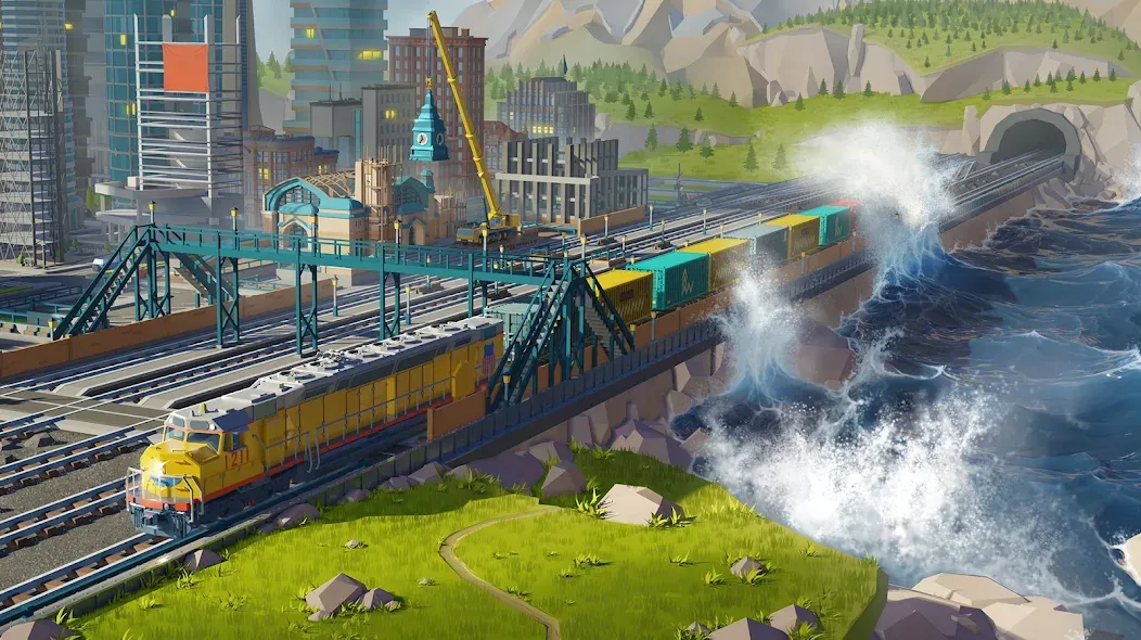 Train Station 2: Rail Tycoon (Трейн Стейшн 2) [МОД: Много монет, Открытые уровни и Мега MOD] Screenshot 5