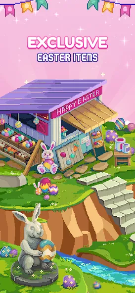 Pixel Isle: Art Coloring World (Пиксель Айл) [МОД: Много монет, Открытые уровни и Мега MOD] Screenshot 4