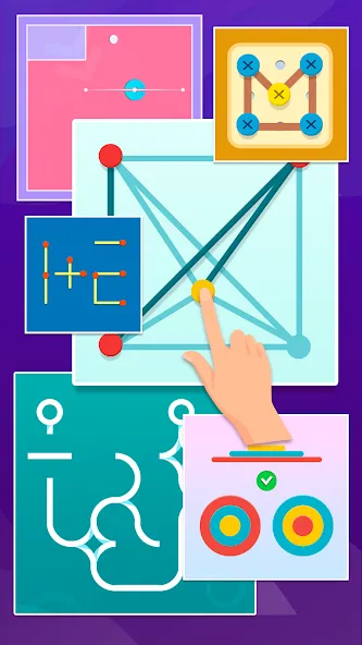 Puzzle Games Collection game [МОД: Меню, Бесконечные монеты и Открытые уровни] Screenshot 1