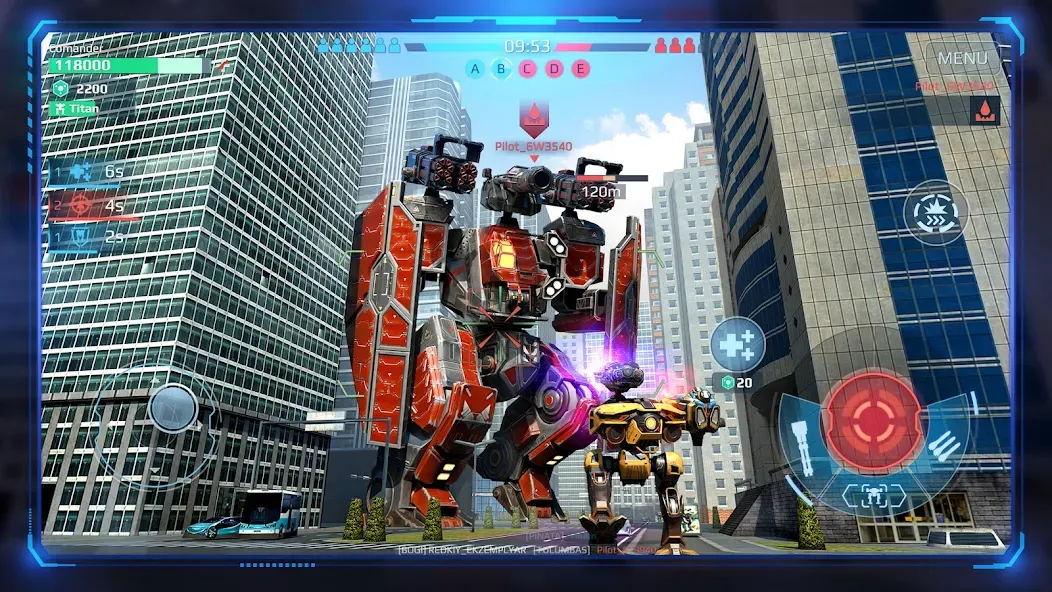 War Robots Multiplayer Battles [МОД: Деньги, Монеты и Меню MOD] Screenshot 1