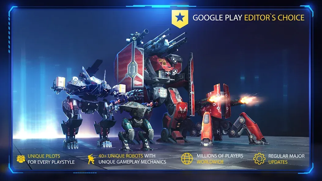 War Robots Multiplayer Battles [МОД: Деньги, Монеты и Меню MOD] Screenshot 5