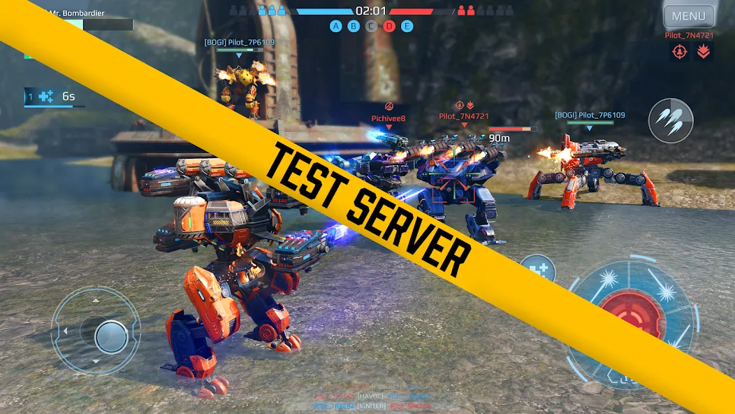 WR Test (Русский текст ВР Тест) [МОД: Деньги, Монеты и Меню MOD] Screenshot 2