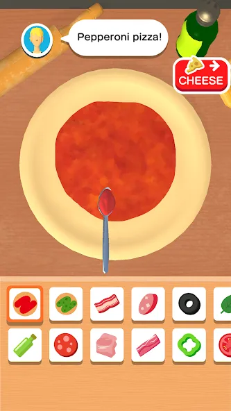 Pizzaiolo! [МОД: Меню, Бесконечные монеты и Открытые уровни] Screenshot 5