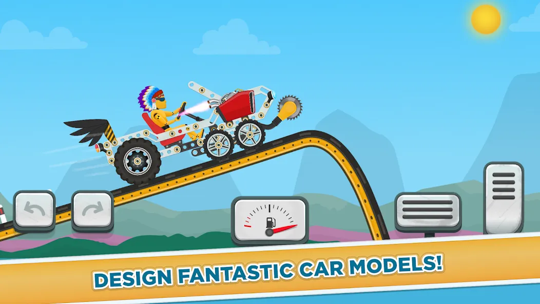 Car Builder & Racing for Kids [МОД: Бесконечные деньги, Монеты и Мега MOD] Screenshot 1