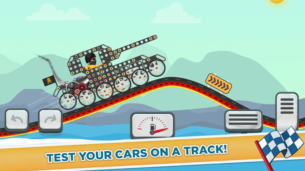 Car Builder & Racing for Kids [МОД: Бесконечные деньги, Монеты и Мега MOD] Screenshot 3