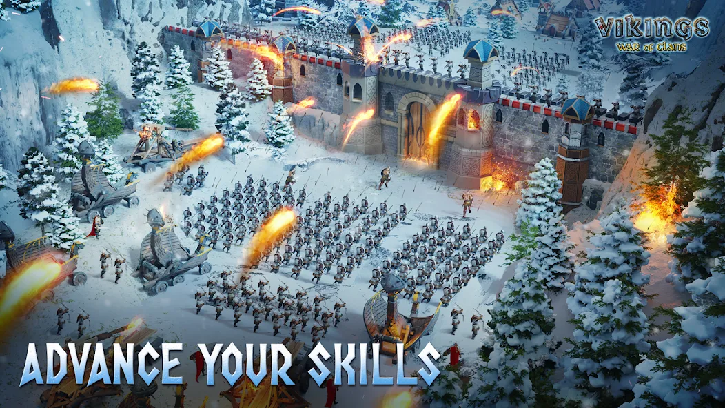Vikings: War of Clans (Викинги) [МОД: Много монет, Открытые уровни и Мега MOD] Screenshot 2