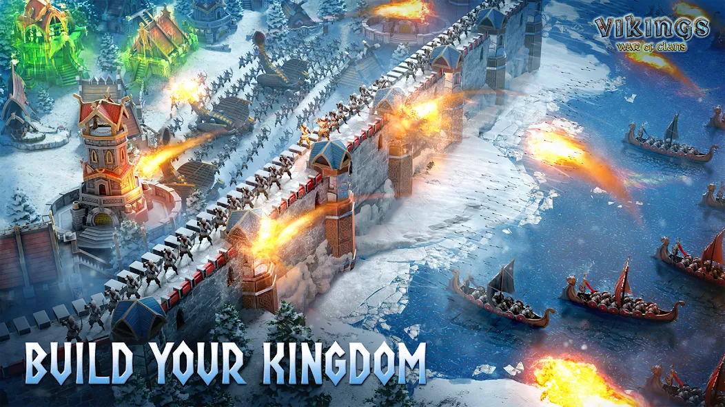 Vikings: War of Clans (Викинги) [МОД: Много монет, Открытые уровни и Мега MOD] Screenshot 3