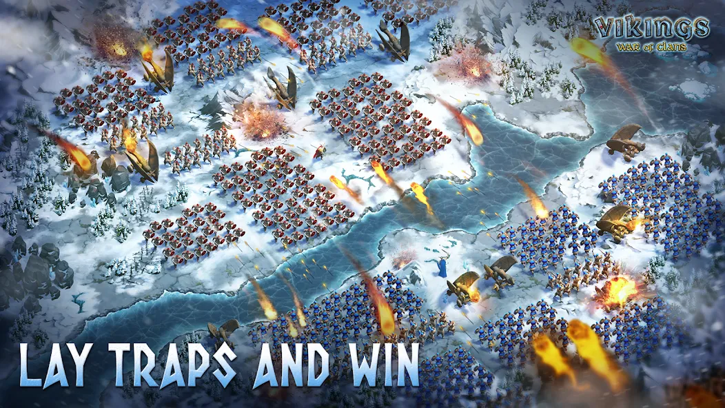 Vikings: War of Clans (Викинги) [МОД: Много монет, Открытые уровни и Мега MOD] Screenshot 5