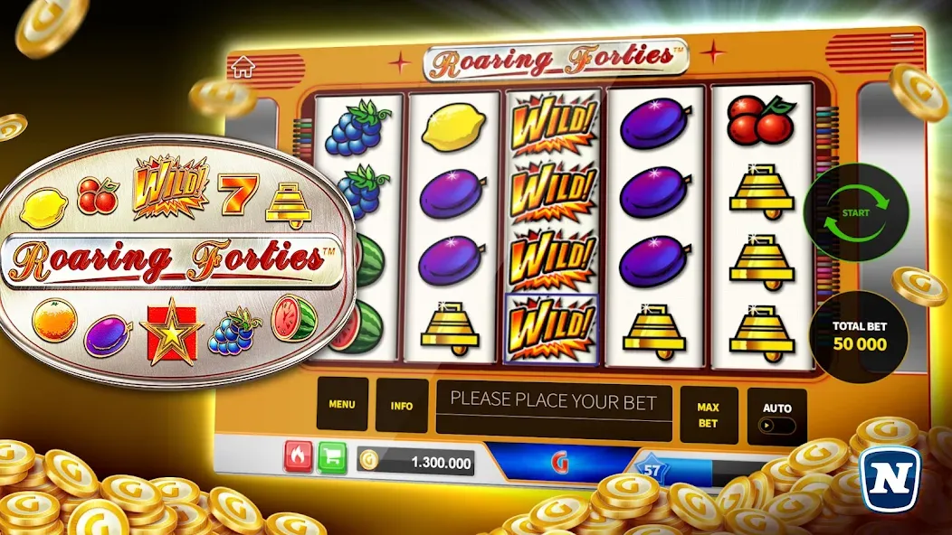 Gaminator Online Casino Slots [МОД: Все открыто, Дополнительные деньги и Меню MOD] Screenshot 5