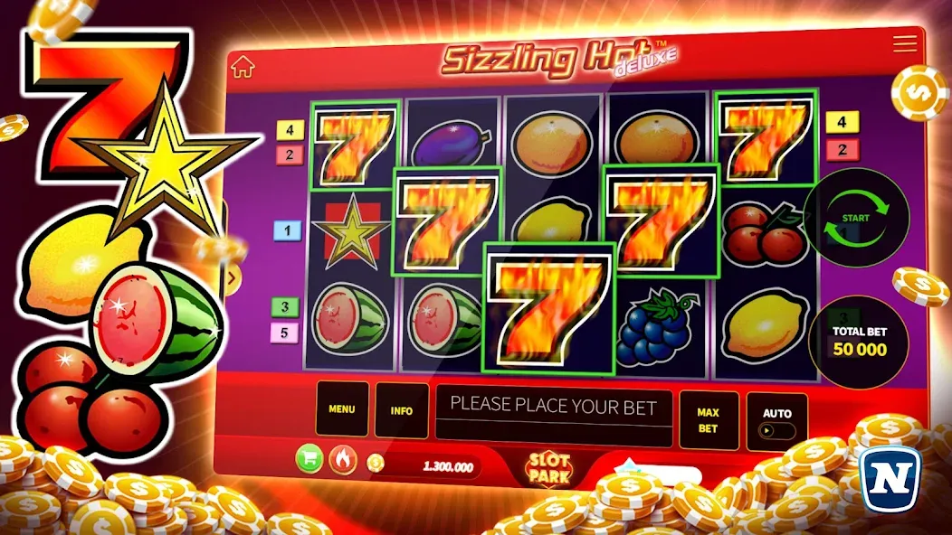 Slotpark - Online Casino Games [МОД: Все открыто, Дополнительные деньги и Меню MOD] Screenshot 2