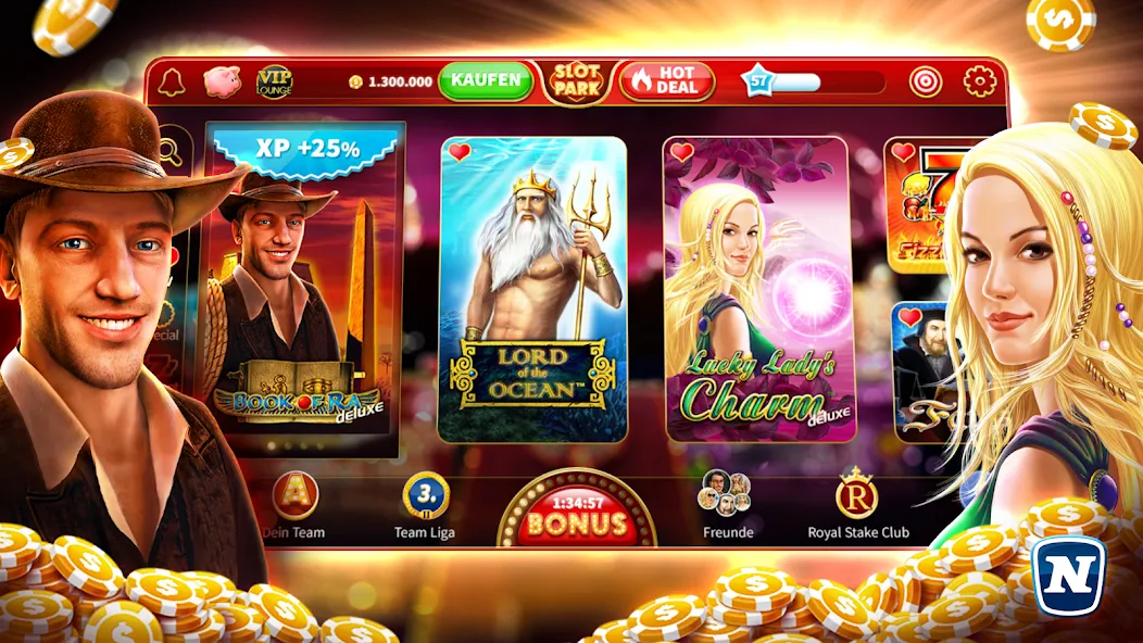 Slotpark - Online Casino Games [МОД: Все открыто, Дополнительные деньги и Меню MOD] Screenshot 5