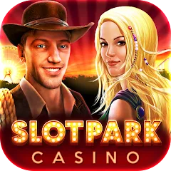 Скачать Slotpark - Online Casino Games [МОД: Все открыто, Дополнительные деньги и Меню MOD] | Взлом Slotpark - Online Casino Games на Андроид