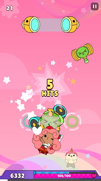 Sweet Sins 2 Rhythm Music Game (Свит Синс 2) [МОД: Меню, Бесконечные монеты и Открытые уровни] Screenshot 3