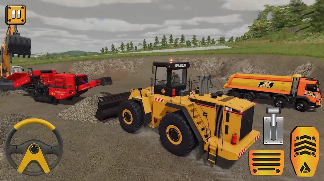 Construction City Simulator (Конструкция Сити Симулятор) [МОД: Много монет, Открытые уровни и Мега MOD] Screenshot 1