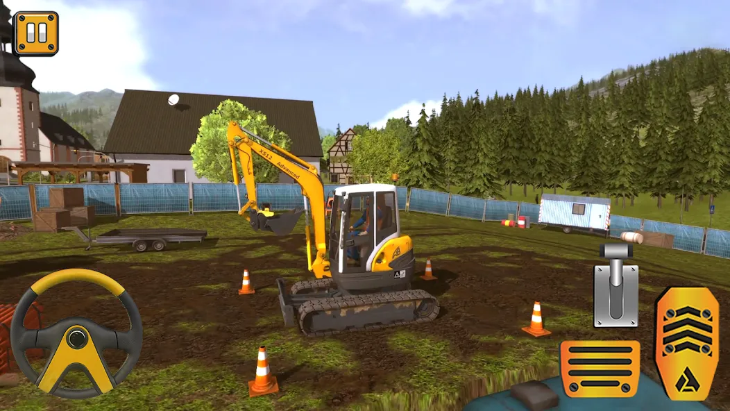 Construction City Simulator (Конструкция Сити Симулятор) [МОД: Много монет, Открытые уровни и Мега MOD] Screenshot 3
