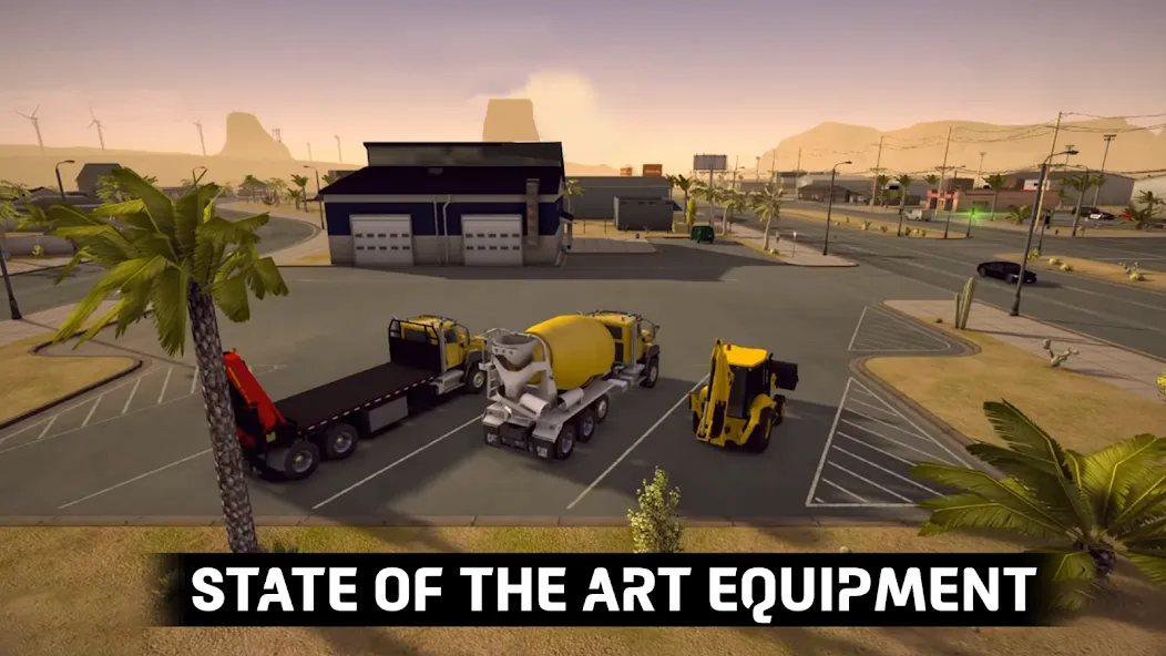 Construction City Simulator (Конструкция Сити Симулятор) [МОД: Много монет, Открытые уровни и Мега MOD] Screenshot 5