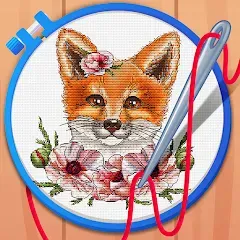 Скачать Cross Stitch Coloring Art (Кроссстич окрашивание искусства) [МОД: Меню, Бесконечные монеты и Открытые уровни] | Взлом Cross Stitch Coloring Art на Андроид