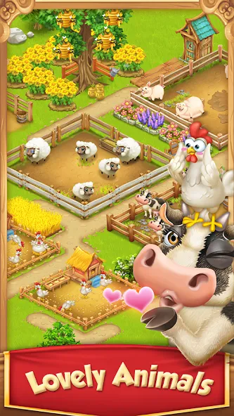 Village and Farm (Вилладж энд Фарм) [МОД: Много денег, Монет и Все открыто] Screenshot 2