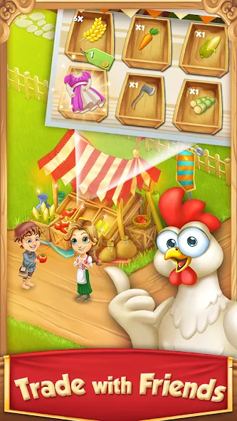 Village and Farm (Вилладж энд Фарм) [МОД: Много денег, Монет и Все открыто] Screenshot 5