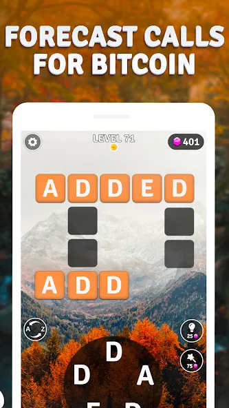 Word Breeze - Earn Bitcoin (Уорд Бриз) [МОД: Много денег, Монет и Все открыто] Screenshot 4