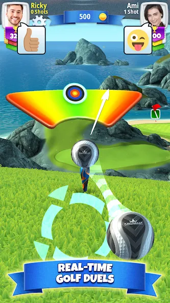 Golf Clash (Гольф Клаш) [МОД: Бесконечные деньги, Монеты и Мега MOD] Screenshot 1