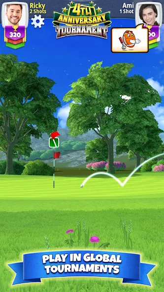 Golf Clash (Гольф Клаш) [МОД: Бесконечные деньги, Монеты и Мега MOD] Screenshot 4