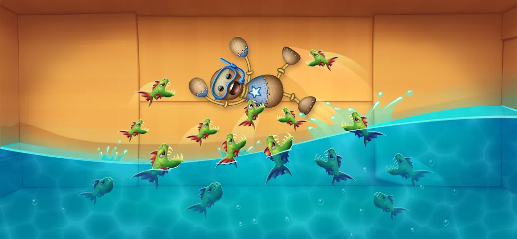 Kick the Buddy－Fun Action Game (Кик зэ Бадди) [МОД: Много монет, Открытые уровни и Мега MOD] Screenshot 2