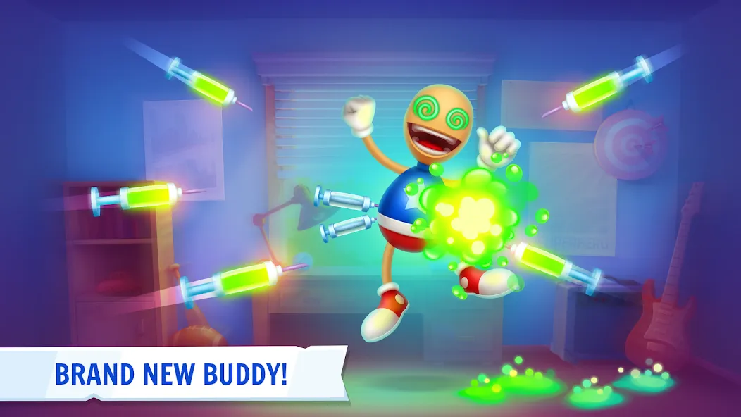 Kick the Buddy: Forever (Кик зе Бадди) [МОД: Много денег, Монет и Все открыто] Screenshot 1
