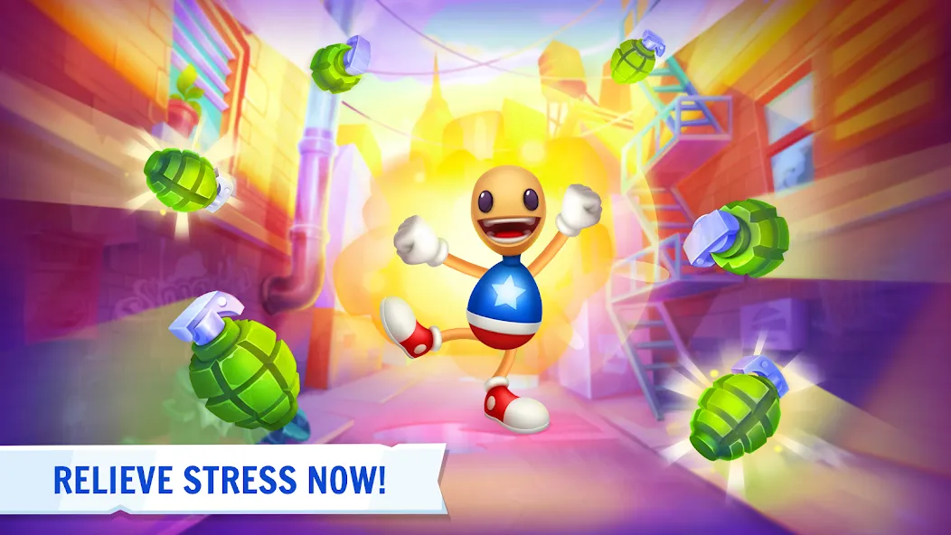 Kick the Buddy: Forever (Кик зе Бадди) [МОД: Много денег, Монет и Все открыто] Screenshot 5