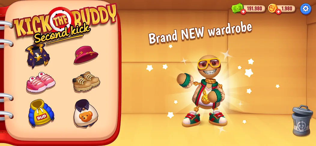 Kick the Buddy: Second Kick (Кик зе Бадди) [МОД: Деньги, Монеты и Меню MOD] Screenshot 3