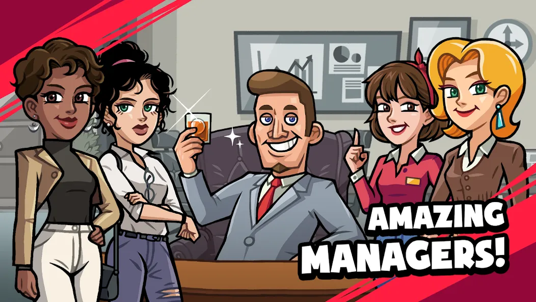 Idle Billionaire Tycoon (Айдл биллионер тайкун) [МОД: Много денег, Монет и Все открыто] Screenshot 3