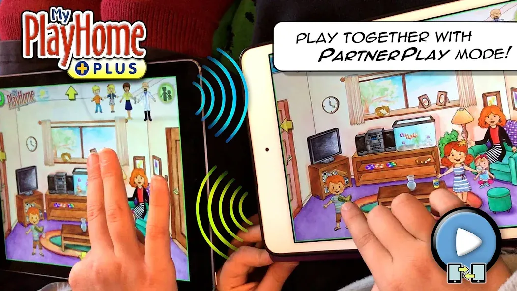 My PlayHome Plus (Мой ПлейХоум Плюс) [МОД: Меню, Бесконечные монеты и Открытые уровни] Screenshot 1