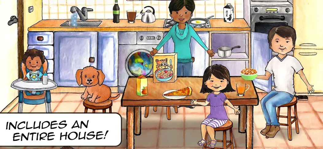My PlayHome Plus (Мой ПлейХоум Плюс) [МОД: Меню, Бесконечные монеты и Открытые уровни] Screenshot 2