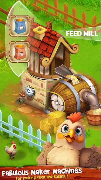 Country Valley Farming Game (Парадайз Хей Фарм Айленд) [МОД: Бесконечные деньги, Монеты и Мега MOD] Screenshot 2