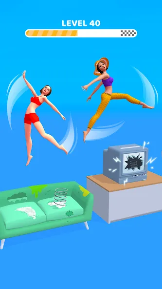 Home Flip: Crazy Jump Master (Хоум Флип) [МОД: Бесконечные деньги, Монеты и Мега MOD] Screenshot 1