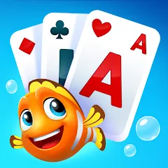 Скачать Fishdom Solitaire (Фишдом Солитер) [МОД: Бесконечные деньги, Монеты и Мега MOD] | Взлом Fishdom Solitaire на Андроид