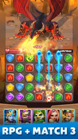 Puzzle Breakers: Champions War (Пазл Брейкерс) [МОД: Много монет, Открытые уровни и Мега MOD] Screenshot 1
