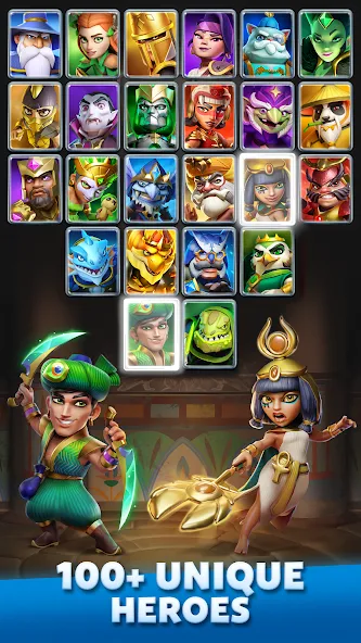 Puzzle Breakers: Champions War (Пазл Брейкерс) [МОД: Много монет, Открытые уровни и Мега MOD] Screenshot 2