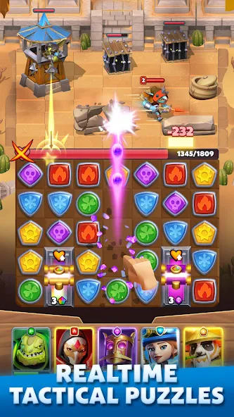 Puzzle Breakers: Champions War (Пазл Брейкерс) [МОД: Много монет, Открытые уровни и Мега MOD] Screenshot 4