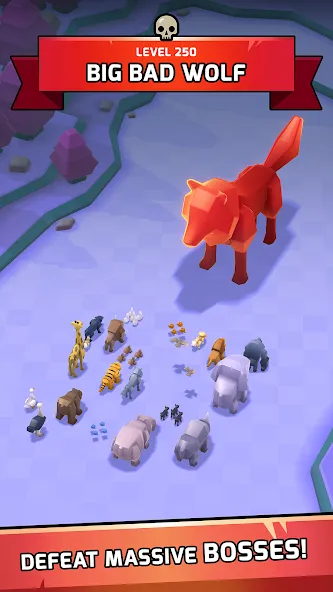 Animal Warfare (Анимал Ворфэре) [МОД: Много денег, Монет и Все открыто] Screenshot 4